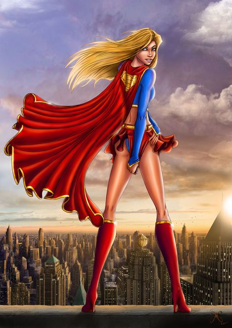 Supergirl by Maximillian-V on DeviantArt Supergirl Comic, Supergirl Dc, Team Pictures, Comics Girl, All The Way Up, Marvel Legends, Metropolis, Guys And Girls, Bad Guy