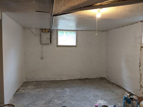 Basement Office Makeover Before - DIY in PDX Basement Simple Ideas, Diy Basement Office Ideas, Make Basement Cozy, Basement Office Remodel, Diy Basement Office, Office In Basement Ideas, Office In Unfinished Basement, Basement Office No Windows, Basement Clean Out