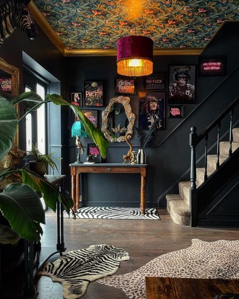 Maximalist Interior Design, Maximalist Interior, Maximalist Home, Dark Home Decor, Dark Home, Maximalist Decor, Dark Interiors, Dream House Decor, Home N Decor