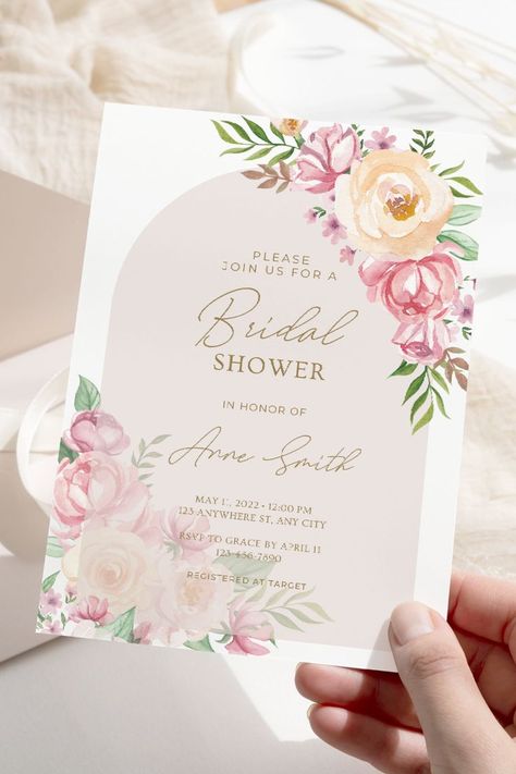 Bridal Shower Ideas Invitations, Bridal Shower Invites Wording, Bridal Shower Invitation Ideas, Shower Invitations Bridal, Bridal Shower Save The Date Invitations, Bridal Shower Invitation Card Design, Invitation For Bride To Be, Bridal Shower Invite Ideas, Bride Shower Card