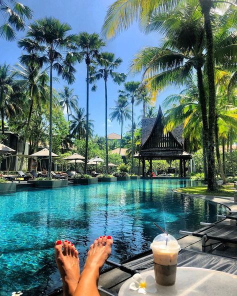 Thailand | Vietnam | summer | love | cleanness | jangle | swimming pool | sky | sun | romance | beautiful view | world | planet | landscape | пейзаж | красивый вид | Men's Territory Phuket Airport, Ubud Indonesia, Phuket Resorts, Thailand Photos, Camping Experience, Travel Alone, Ubud, Best Vacations, Holiday Destinations