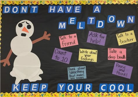 17 Winter Bulletin Boards to Celebrate the Season Winter Bulletin Boards For College, Middle School Winter Bulletin Board Ideas, Winter High School Bulletin Boards, Pe Winter Bulletin Boards, Winter Bulletin Boards College, Winter Bulletin Boards For Middle School, Winter Mental Health Bulletin Board, Simple Winter Bulletin Boards, Winter Bulletin Boards For High School