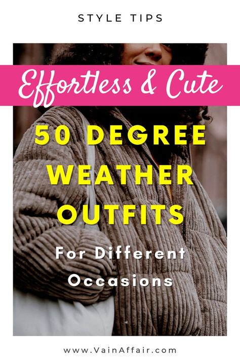 Outfits To Wear In 50 Degree Weather, Outfit 50 Degree Weather, Mid 50 Degree Weather Outfit, 55 Degree Weather Outfit Winter, What To Wear In 55 Degree Weather, 50degree Weather Outfit, Cute Outfits For 50 Degree Weather, Dress For 50 Degree Weather, What To Wear In 50-60 Degree Weather