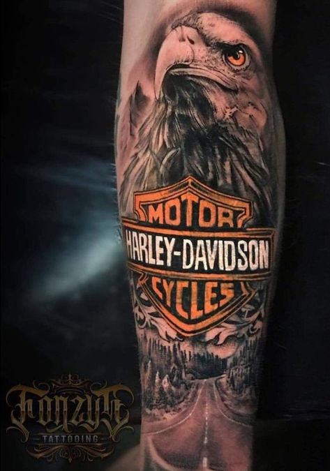 Harley Davidson Tattoos For Men, Hd Tattoos, Harley Tattoos, Мотоциклы Harley Davidson, Harley Davidson Tattoos, Harley Davidson Artwork, Motorcycle Tattoos, Bike Tattoos, Biker Tattoos