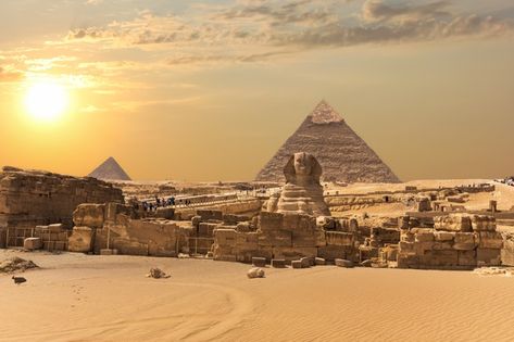 Egypt Landscape Photography, Egypt Landscape, Ancient Egypt Architecture, Sphinx Egypt, Egypt Wallpaper, Egypt Resorts, Egypt Pyramids, World Landscape, Giza Pyramids