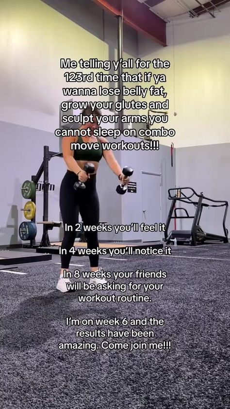 Pair this training (🔗 in b!0) with a cal def & youll love the results!! #dailyfitnessmotivationforyou #fitnessmotivationdaily🏋️🖤 #bestworkoutsforfatloss #combomoves #combomoveworkout #strengthtrainforweightloss #calorieburningworkout #strengthtrainforfatloss #sculptyourbody | Maggiefromladder Desk Workout, Calorie Burning Workouts, Workouts For Women, Hand Weights, Dumbbell Set, Weight Set, Workout Moves, At Home Workout Plan, Legs Workout