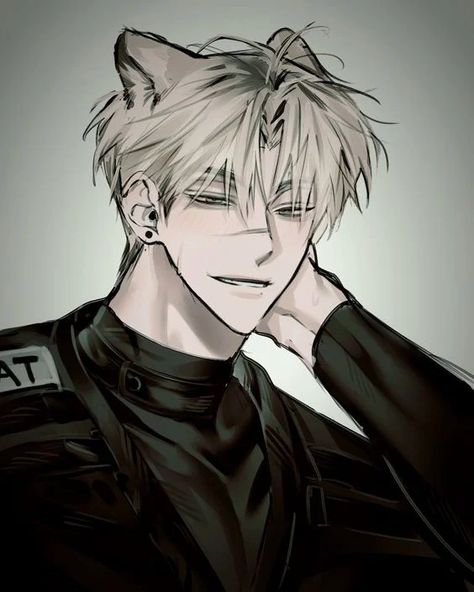 Wolf Anime Boy, Wolf Boy, Anastasia Fanart, Hybrid Art, Oc Manga, Cute Emo, Anime Guys Shirtless, Cat Boys