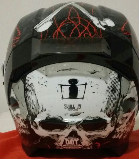 Icon Airflite Skull 18 Helmet Gothic Motorcycle, Skull Motorcycle Helmet, Motorcycle Gear, Gothic House, Motorcycle Helmet, Motorcycle Helmets, Football Helmets, Different Styles, Hard Hat