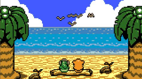 The Legend of Marin: How ‘Link’s Awakening’ Gave ‘Zelda’ Character https://goombastomp.com/legend-of-marin-links-awakening-gave-zelda-character/ Links Awakening Marin, Marin Link's Awakening, Zelda Mural, Link And Marin, Galaxy Flip Wallpaper, William Core, Link's Awakening, A Link To The Past, Pixel Gif