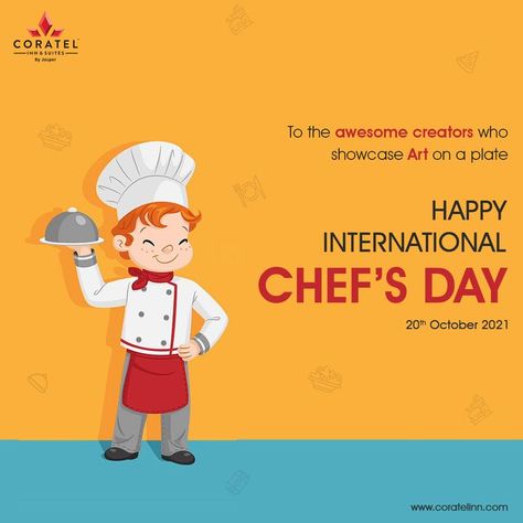 Happy International Chef's Day #chef #cheflife #cheflifestyle #chefsday #chefs #internatinalchefsday #chefsroll #chefsofinstagram #chefstyle #chefday2021 Happy International Chef Day, International Chef Day, Chef Day, Chef Styles, Funny Lockscreen, Chef Life, Creative Ads, Day Wishes, Ad Design