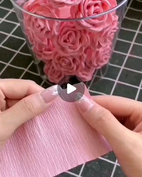 Paper Flower Crown, Eggs Ideas, How To Make Rose, Diy Rose, Easter Centerpiece, Rose Crafts, Origami Rose, Flower Bouquet Diy, Paper Flower Decor