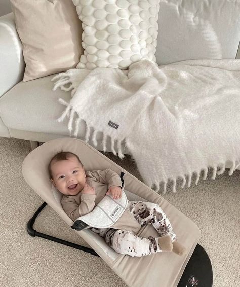 BABYBJÖRN Official on Instagram: “When you match your bouncer with the interior 👌🤍 Pic via @saijis #babybjorn #babybouncer” Best Baby Bouncer, Baby Bjorn Bouncer, Baby Bouncers, Twins Boy, Mom Instagram, Newborn Room, Smiling Friends, Baby Checklist, Baby Gadgets