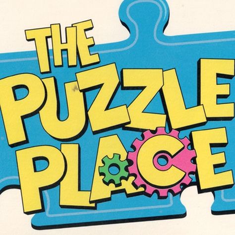 The Puzzle Place! I loved this show!!! The Puzzle Place, Puzzle Design Graphic, Puzzle Logo, Canvas Learning, Event Poster Design, Dvd Box, Deco Originale, Pbs Kids, Title Design