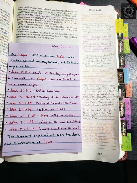 The Book Of John ESV Large Print Bible Journal The end of what I've done so far in my Journaling through the Book of John.... The Gospel John 20:31 #The Latter Times of Being Crazy FC #TheLatterTimesOfBeingCrazyFC #WOFCrazyFC #WarriorOfFaithFamily #FrancesTorres4 #beingcrazyfc #TheLatterTimes #BeingCrazyForChrist #jesuschrist #jesusitrustinyou #god John 15 Journaling, John 20 Bible Journaling, John 5 Bible Journaling, The Book Of John Bible Study Notes, Book Of John Bible Journaling, Book Of John Bible Study, John Bible, The Book Of John, John 20