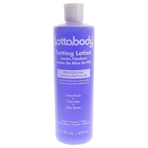 Lotta Body Setting Lotion, 15 Ounce Lotta Body Products, Sponge Hair Rollers, Overnight Curls, Beachy Hair, Limp Hair, Air Dry Hair, Unisex Perfume, Perfume And Cologne, Relaxed Hair