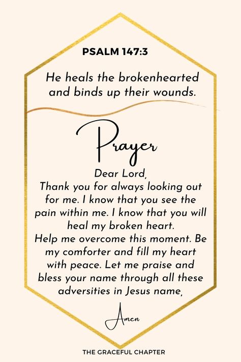 Prayer – Psalm 147:3 Psalm 147:3, St Benedict Prayer, Famous Bible Verses, The Graceful Chapter, Bible Reflection, Prayer Poems, Prayers For Him, Prayer For Love, Psalm 147