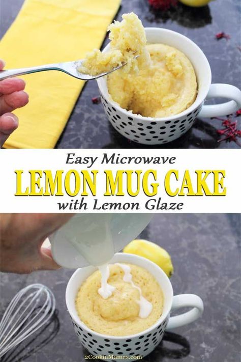 Lemon Bar In A Mug, Cheesecake In A Mug Microwave, Cup Of Cake Microwave, Dinner In A Mug Recipes, Mug Cheesecake Microwave, 321 Cake In A Mug, Lemon Mug Cake Microwave, Small Portions Of Food, Food In A Mug