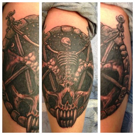 Slayer  Divine intervention tattoo Slayer Tattoo, Divine Intervention, Skull Tattoo, Heavy Metal, Cool Tattoos, Tatting, Tattoos