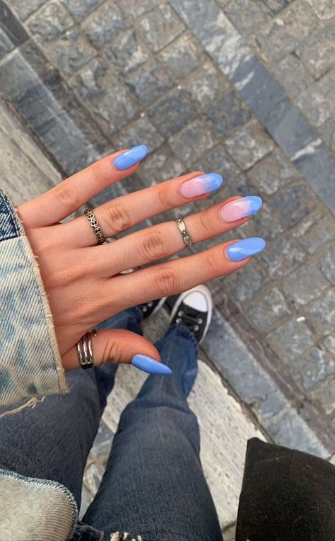 Nails,nails inspo,baby blue,blue color,inspiration,nails2023, nails,spring,summer,rings,instagram,easter nails,instagram story,#nails,#nails inspo,#baby blue,#blue color,#inspiration,#nails2023,#summer nails nails,#spring,#summer,#rings,#instagram,#instagram story,#blue,#almond shape Nails Instagram Story, Baby Blue Nails, Summer Rings, Almond Shape, Nails Spring, Easter Nails, Nails Inspo, Nails Nails, Blue Nails