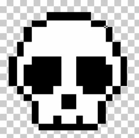 Pixel Drawing Black And White, Pixel Art Pattern Skull, Skull Pixel Art Grid, Emo Pixel Art, Skeleton Pixel Art, Pixel Art Skull, Goth Pixel Art, Skull Pixel Art, Minecraft Skull