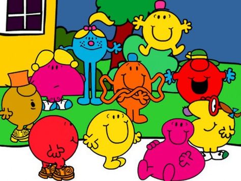 Mr. Men is a series that contains 48 children's books created by the author, Roger Hargreaves that started in 1971. Out of all of them only two were not published in English. This unique book series includes characters with names lijke Mr. Tickle... Mr Men, Little Miss, Cartoon Characters