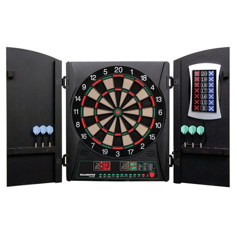 Found it at Wayfair.ca - Cricketmaxx 3 Piece 1.0 Electronic Dartboard Cabinet Set Cricket Scoreboard, Dartboard Cabinet, Electronic Dart Board, Dart Board Cabinet, Darts Game, Cricket Games, Built In Cabinet, Welding Table, Fat Cat