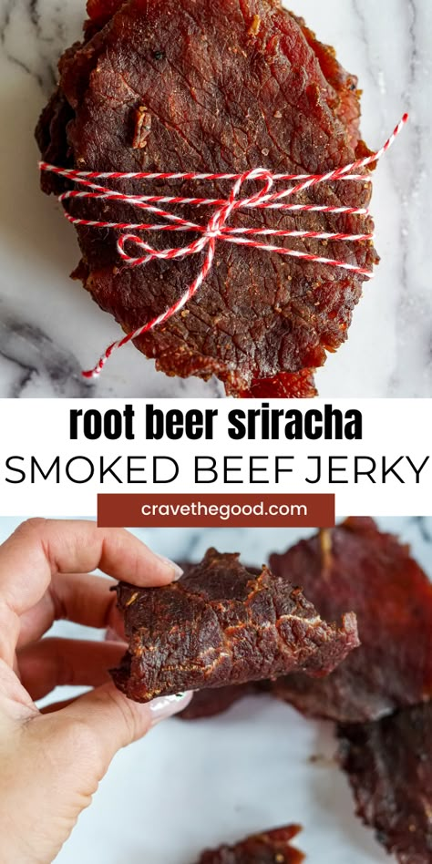 Easy Beef Jerky, Spicy Beef Jerky Recipe, Sweet And Spicy Beef, Jerky Marinade Recipes, Beef Jerky Marinade, Jerky Recipes Dehydrator, Spicy Beef Jerky, Make Beef Jerky, Deer Jerky Recipe