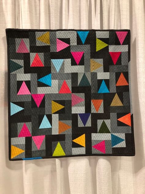 Thoughts on QuiltCon 2019 – Cindy Grisdela Art Quilts Cindy Grisdela, Simple Quilts, Improv Quilts, Quilts Modern, Patchwork Inspiration, Sewing Quilts, Big Block Quilts, Quilt Modern, Abstract Quilt