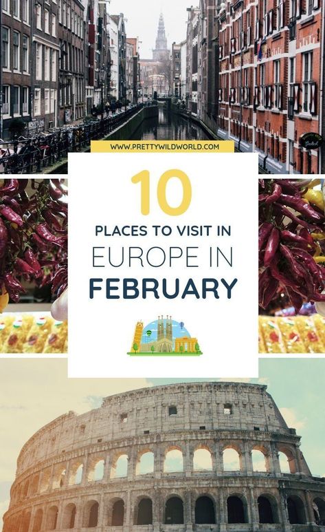 Europe In February, Things To Do In Europe, Monthly Ideas, Europe Cities, Places To Visit In Europe, Day Trips From Rome, Europe Bucket List, European Destination, Countries To Visit