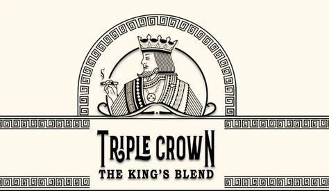 Triple crown cigar band design #cigar #cigarlover #logo #label Band Design, Triple Crown, Logo Label, Cigars, Crown, Band, ? Logo, Quick Saves, Design