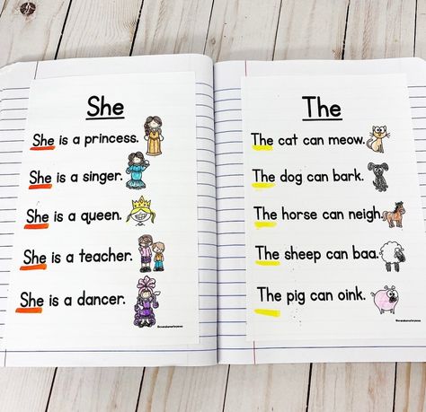 Sight Word Notebook, Poems Kindergarten, K2 Activities, Sight Word Activities For Kindergarten, Sight Word Practice Kindergarten, Sight Word Poems, Kindergarten Poems, Power Words, Preschool Sight Words