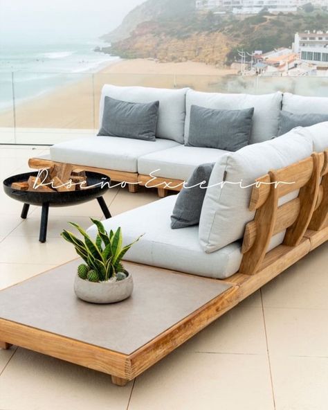 Stylish Outdoor Furniture, Wooden Sofa Designs, Wooden Sofa Set, Outdoor Furniture Plans, Sofa Set Designs, Have Inspiration, Wooden Sofa, Diy Outdoor Furniture, Outdoor Lounge