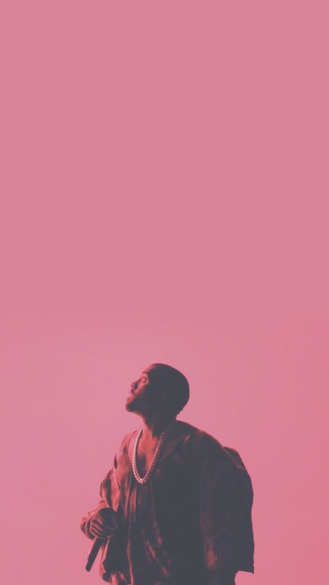 Pink Kanye Aesthetic, Rap Album Covers Aesthetic Wallpaper, Pink Rapper Aesthetic Wallpaper, Pink Rapper Aesthetic, Aesthetic Kanye West, Kanye West Aesthetic Wallpaper, Pink Album Covers, Iphone Wallpaper Kanye, Aesthetic Wallpaper Iphone Black