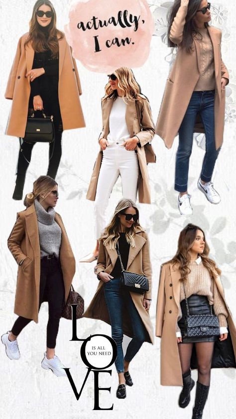 6 outfit ideas with beige trench coat for winter Khaki Coat Outfits For Women, Khaki Coat Outfit, Coat Outfits For Women, Practical Style, Khaki Coat, Beige Trench Coat, Outfits For Women, Coat Outfits, Style Ideas