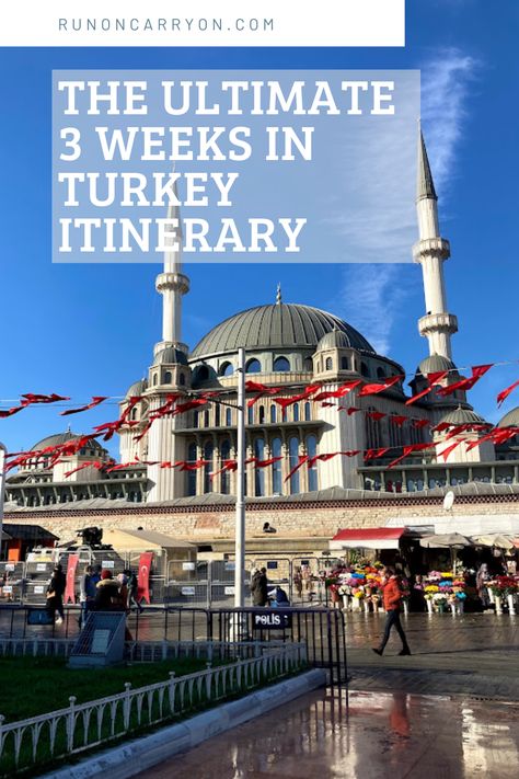 The Ultimate 3 Weeks in Turkey Itinerary – Run On Carry On Africa Packing List, Turkey Itinerary, Dolmabahçe Palace, Cave Hotel, 7 Wonders, Underground Cities, Park In New York, Visit Egypt, Vacation Days