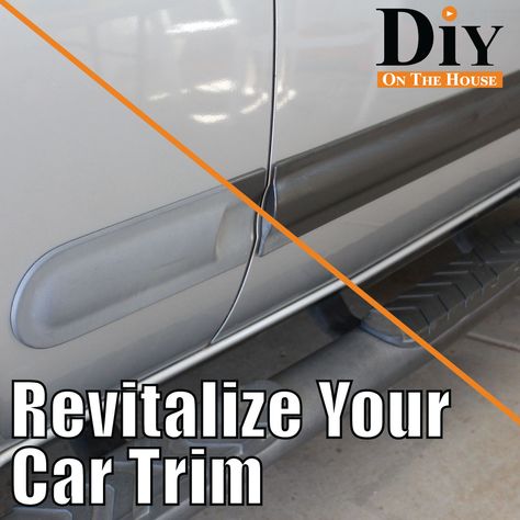 Car Detailing Diy, Plastic Restorer, Auto Maintenance, Vinyl Repair, Car Tips, Plastic Moulding, Vinyl Trim, Car Fix, Plastic Trim