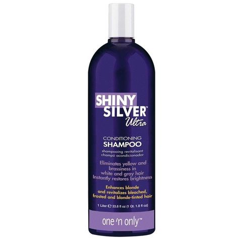 One 'n Only Shiny Silver Ultra Conditioning Shampoo 33.8 fl. oz.>>> Click image for more details. (This is an affiliate link) #haircare Shampoo For Black Women, Women Gray Hair, Toner For Blonde Hair, Best Purple Shampoo, Yellow Hair Color, Shampoo For Gray Hair, Hair Color Remover, Beard Wax, Silver Shampoo