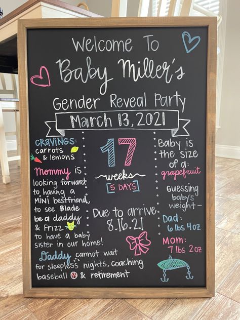 Co Ed Gender Reveal Party, Twin Gender Reveal Ideas For Party Theme, Backyard Gender Reveal Party Ideas, Planning Gender Reveal Party, Spiritual Gender Reveal Ideas, Gender Reveal Planning Checklist, Backyard Gender Reveal Party Decorations, May Gender Reveal Ideas, Gender Reveal Menu Ideas