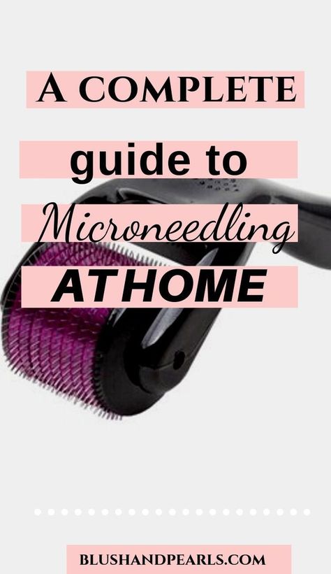 At Home Microneedling, Microneedling Benefits, Derma Roller At Home, Roller Routine, Home Microneedling, Microneedling At Home, At Home Skin Care, Oily Skin Care Routine, Diy Anti Aging