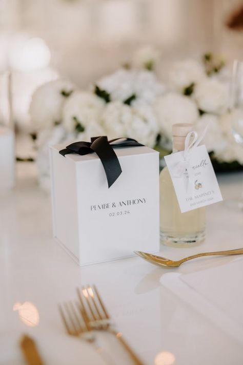 What cute gifts for the guests! Photography📸Bright Light Weddings Bendooley Estate Wedding, Bonbonniere Ideas, Wychmere Beach Club Wedding, Beauport Hotel Gloucester Wedding, Reception Signage, Melbourne Wedding, Wedding Table Centerpieces, Wedding Lights, Floral Centerpieces