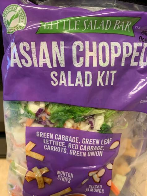 Aldi Egg Roll In A Bowl, Salad Kit, Egg Roll In A Bowl, Salad Kits, Kentucky Girl, Asian Salad, Easy Eggs, Egg Roll, Green Cabbage