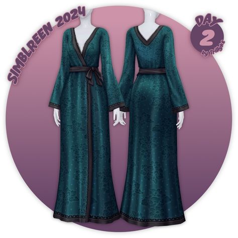 Simblreen 2024 Treats | Patreon Sims 4 Tsr, The Sims 4 Skin, Silky Robe, The Sims 4 Packs, Sims 4 Mm Cc, Sims 4 Mm, Sims4 Clothes, Sims Four, Sims 4 Cc Packs