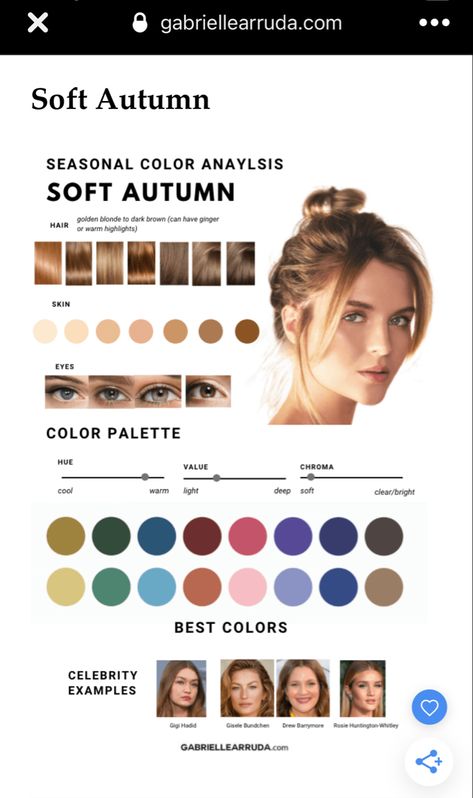 Makeup For Soft Autumn Brown Eyes, Soft Autumn Asian, Soft Autumn Brown Hair, Soft Autumn Nail Polish, Soft Autumn Eyeshadow, Autumn Muted Color Palette, Soft Autumn Hair Color Blonde, Soft Summer Color Palette Hair, Soft Autumn Nail Colors