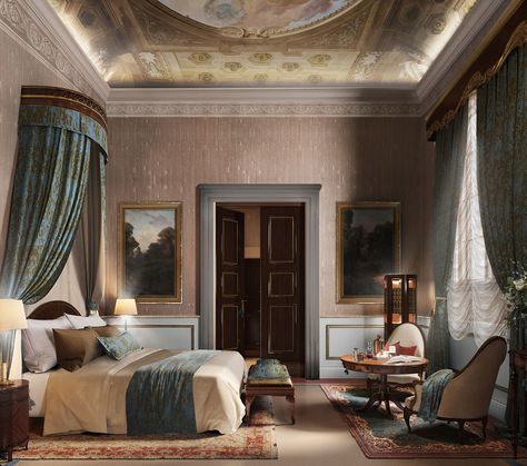 Restoration Project Palazzo Portinari Salviati, Florence Italy Hotel Room Design, Lounge Bar, Gorgeous Bedrooms, The Mansion, Concierge Service, Bedroom Aesthetic, Florence Italy, Apartments For Sale, Renovation Project