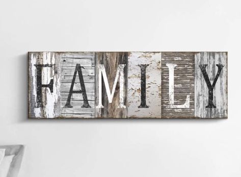 Inspirational quote / signage wall decor. Kitchen, Bathroom, Pantry, Laundry, Grateful, Thankful, Family, and more. Inspirational Motto, Inspirational Mottos, Family Wall Sign, Wooden Family Signs, Quotes Canvas, Family Wall Decor, Vintage Quotes, Quotes Wall Art, Family Frames