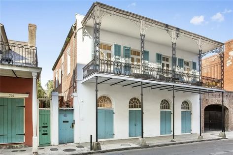 Multifamily Property, New Orleans Apartment, New Orleans Architecture, Studio Bed, Apartment Exterior, Living Room Dimensions, New Orleans Homes, French Colonial, Multi Family Homes