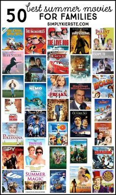 50 Best Summer Movie Best Summer Movies, Summer Movies, Backyard Movie, Summer Movie, Family Fun Night, Kids' Movies, Family Movie, Outdoor Movie, Family Movie Night