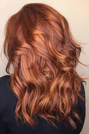 RX_1802_Balayage Hair Inspiration_Coppery Red with Caramel Honey Balayage