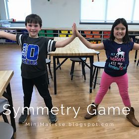 Symmetry Math, Art Integration Lessons, Symmetry Activities, Teaching Shapes, Elementary Lesson Plans, Ap Studio Art, School Murals, Arts Integration, Symmetry Art