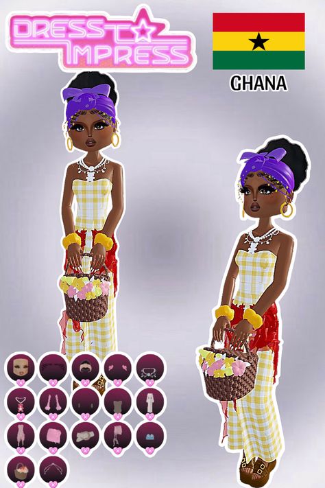 • 🏵️ • - #fyp #dti #dresstoimpress #dress #to #impress #roblox #dtiideas #aesthetic #outfitideas #dresstoimpressideas #idea #board #pin #robloxpin #robloxdti #robloxdresstoimpress Culture Dress To Impress, Summer Camp Dress To Impress Roblox Game, Your Culture Dress To Impress, Fantasy Dress To Impress Roblox Game, Dress To Impress Outfits Roblox Game Theme Fanasty, Dti Theme, Dress Impress, Meme Dress To Impress Theme, Meme Dress To Impress Theme Game